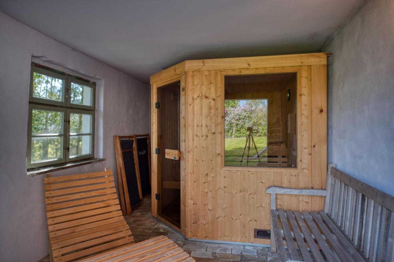 Traumhaff Denkmalgeschuetzter Amalienhof Sauna, Offener Kamin, Hund Ahlbeck  Extérieur photo